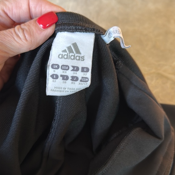 Adidas climalite black zip up belted jacket XS - Picture 9 of 11